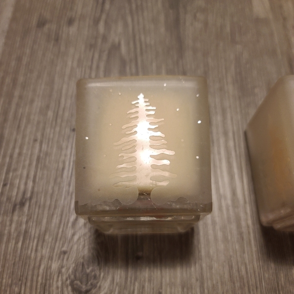 NIB PartyLite “Forest Friends” Glass Votive Holders - Picture 2 of 6
